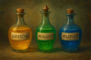 Коя отвара би избрал? Богатство, младост или мъдрост